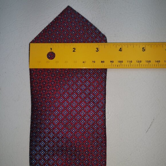 Dion Signature Men's 100% Italian Silk Hand Crafted in Canada Neck Tie - Picture 5 of 6